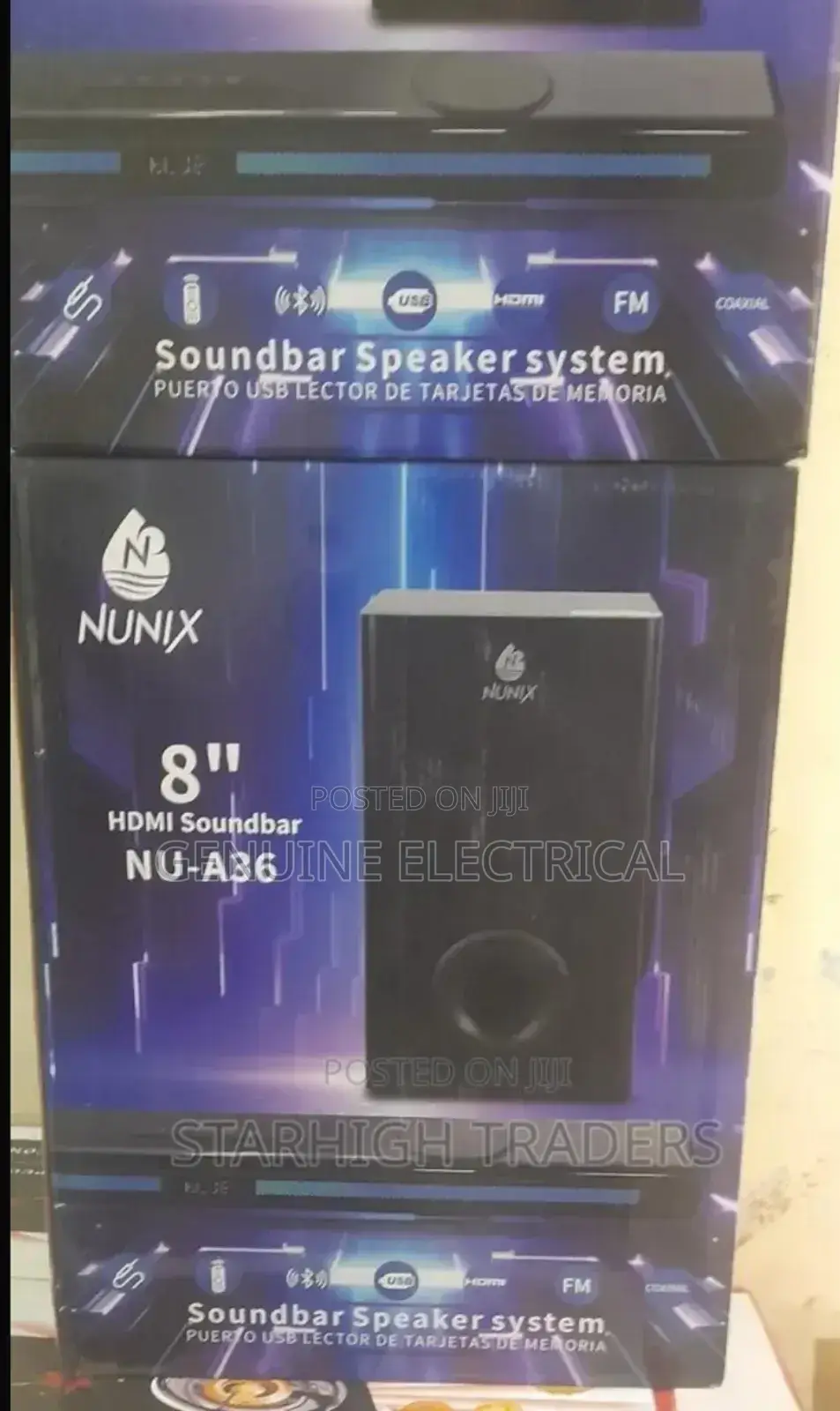 Nunix A36 Soundbar Speaker
