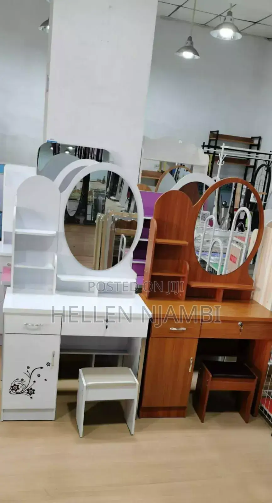 White Executive Dressing Table
