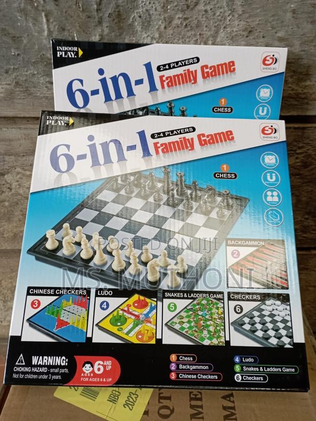 6 in 1 Family Game - main view