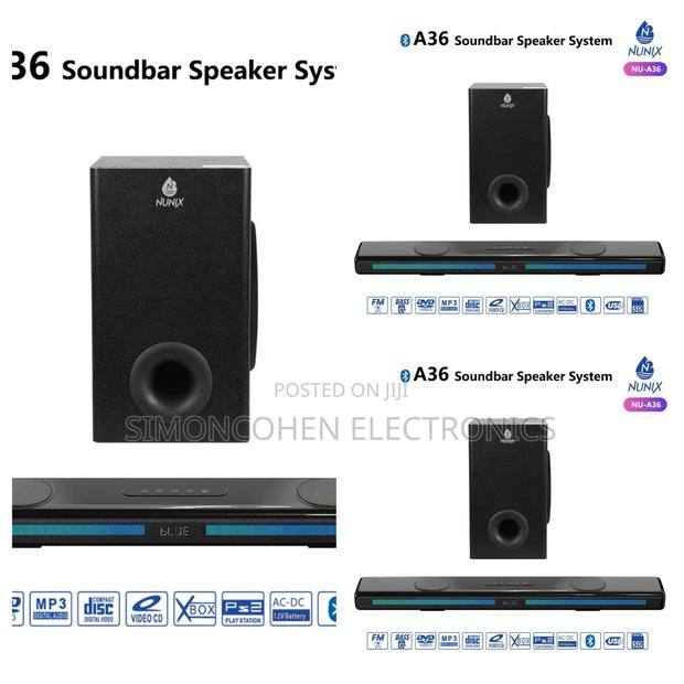 Nunix A36 Soundbar Speaker System - main view