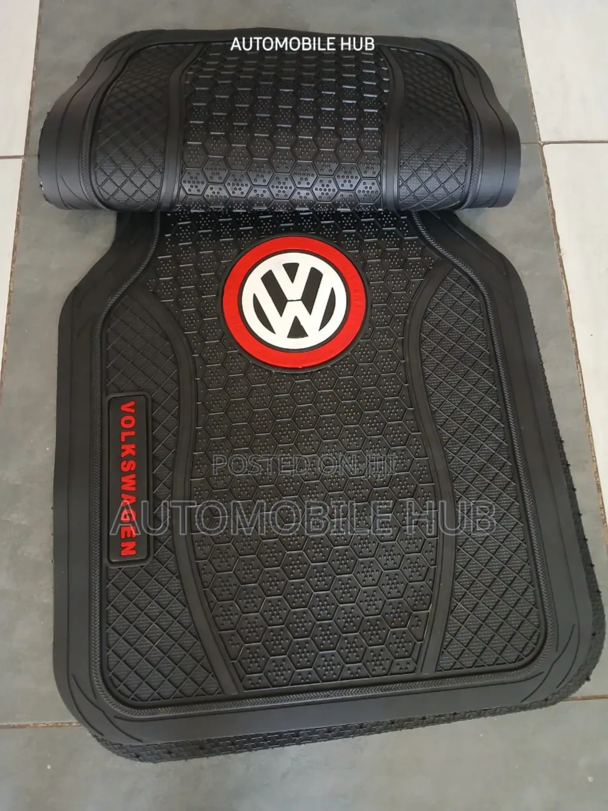 Volkswagen Floor Mats- Black Vw Floor Mats