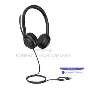 Yealink Uh35 Dual Usb Headset Dual Noise Cancelling Teams