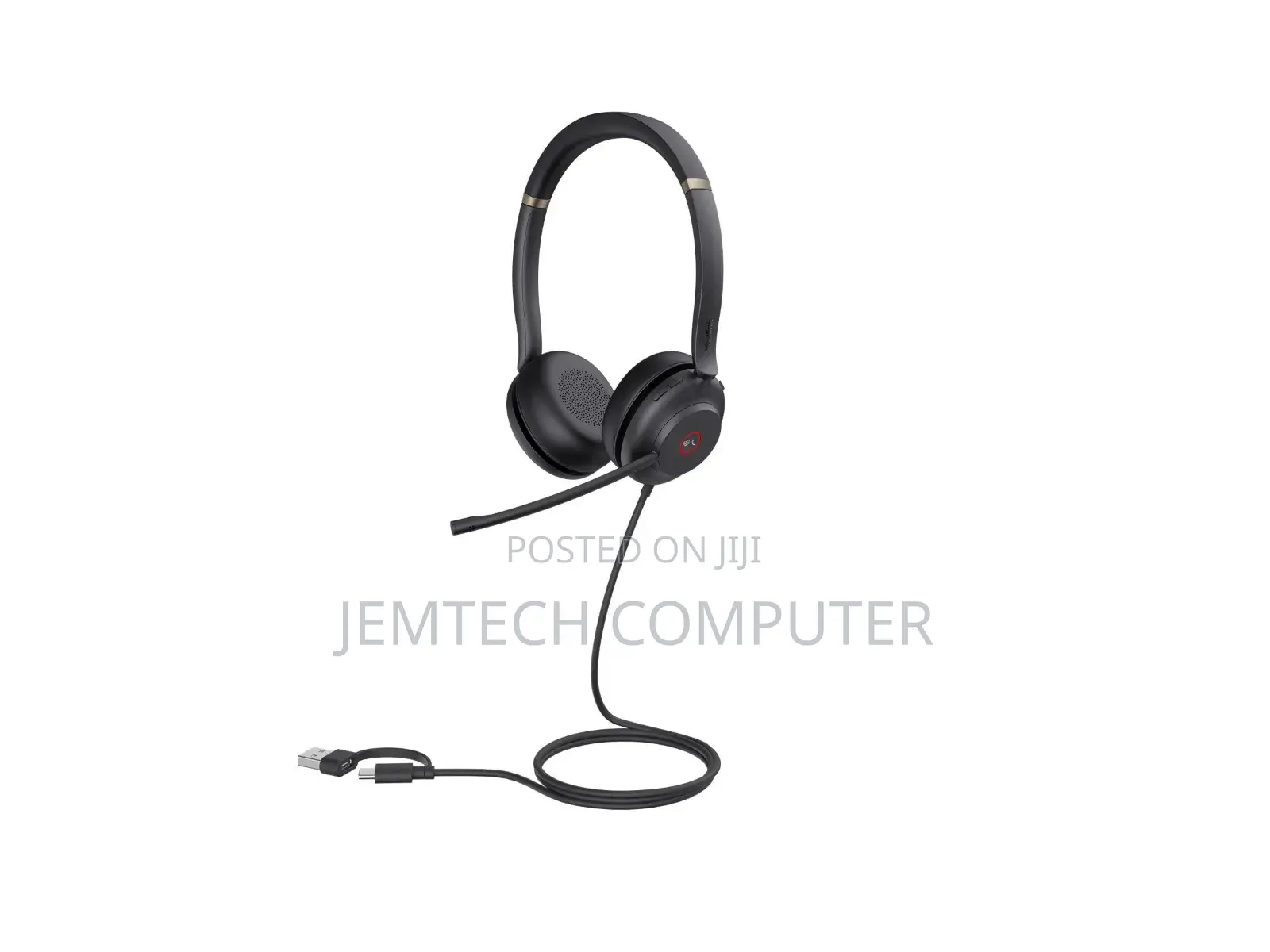Yealink Uh35 Dual Usb Headset Dual Noise Cancelling Teams