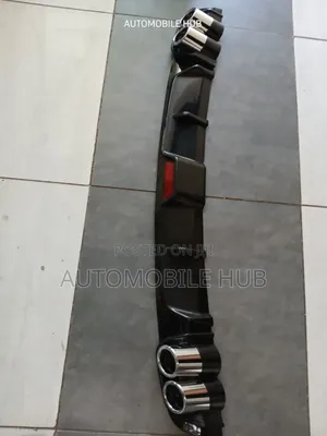 Car Bumper Diffuser - Black Rear Bumper Diffuser