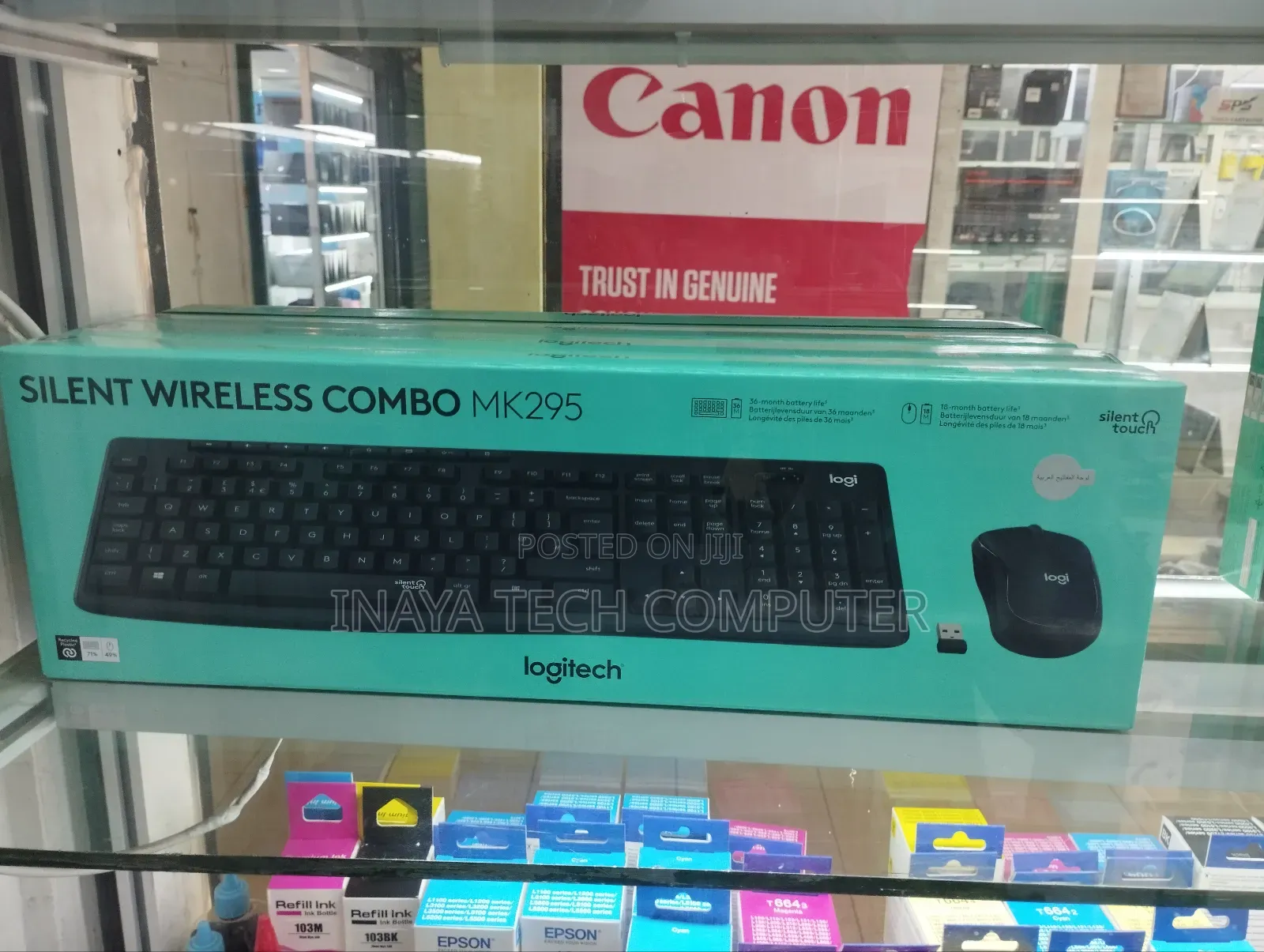 Logitech Wireless Mk295 Keyboard and Mouse Combo