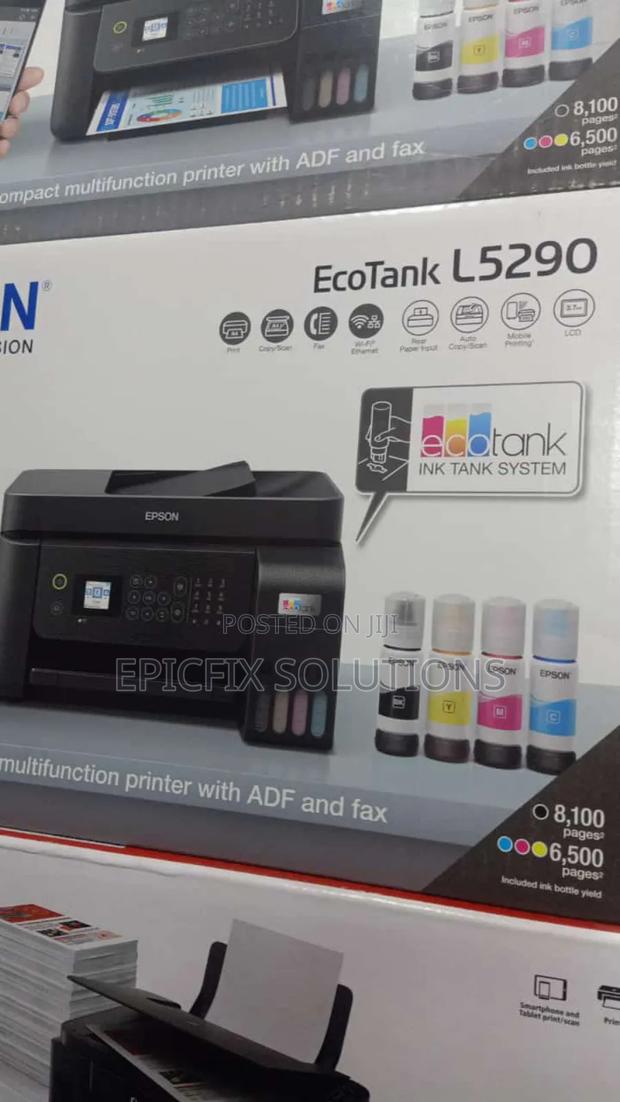 Auto Copy L5290 and Wireless Epson Printer - main view