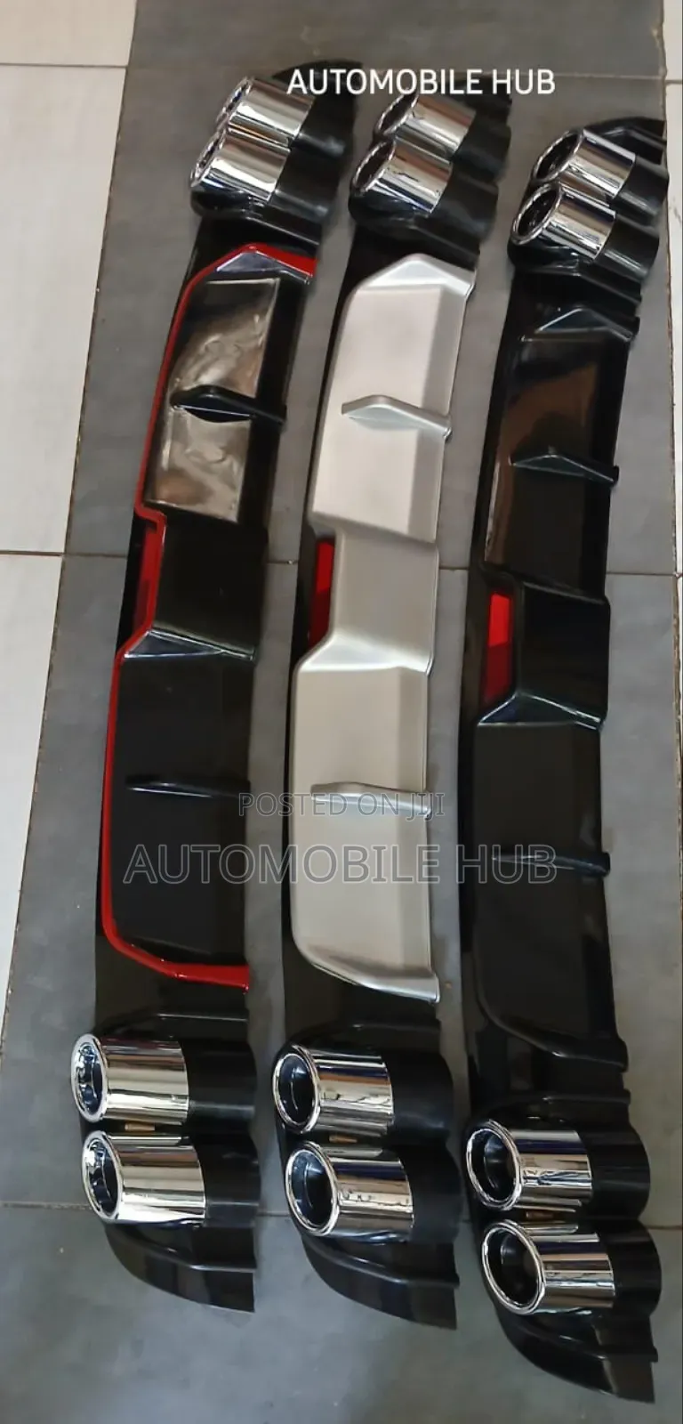 Rear Bumper Decorations in Cars