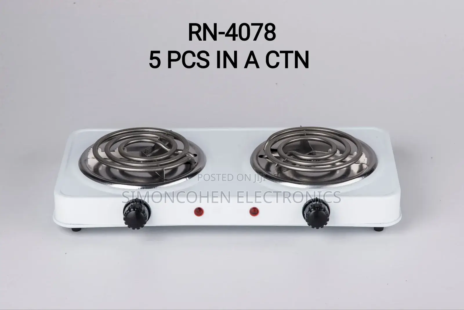 Rashnik Double Coil Hot Plate Electric Cooker