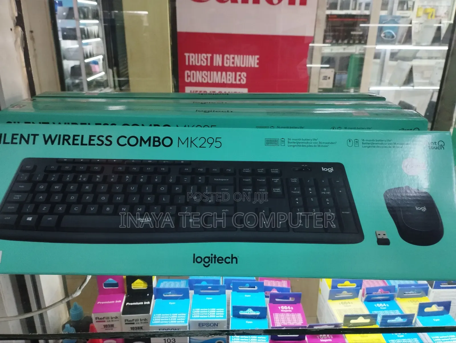 Logitech Mk295 Silent Wireless Combo