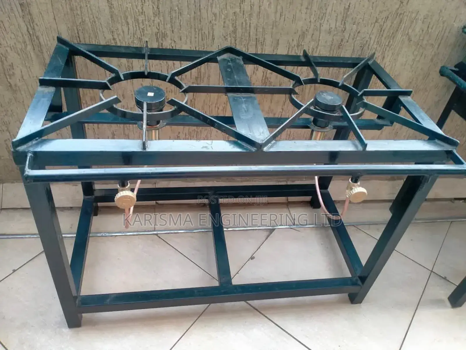 Two Burner Mild Steel Gas Burner