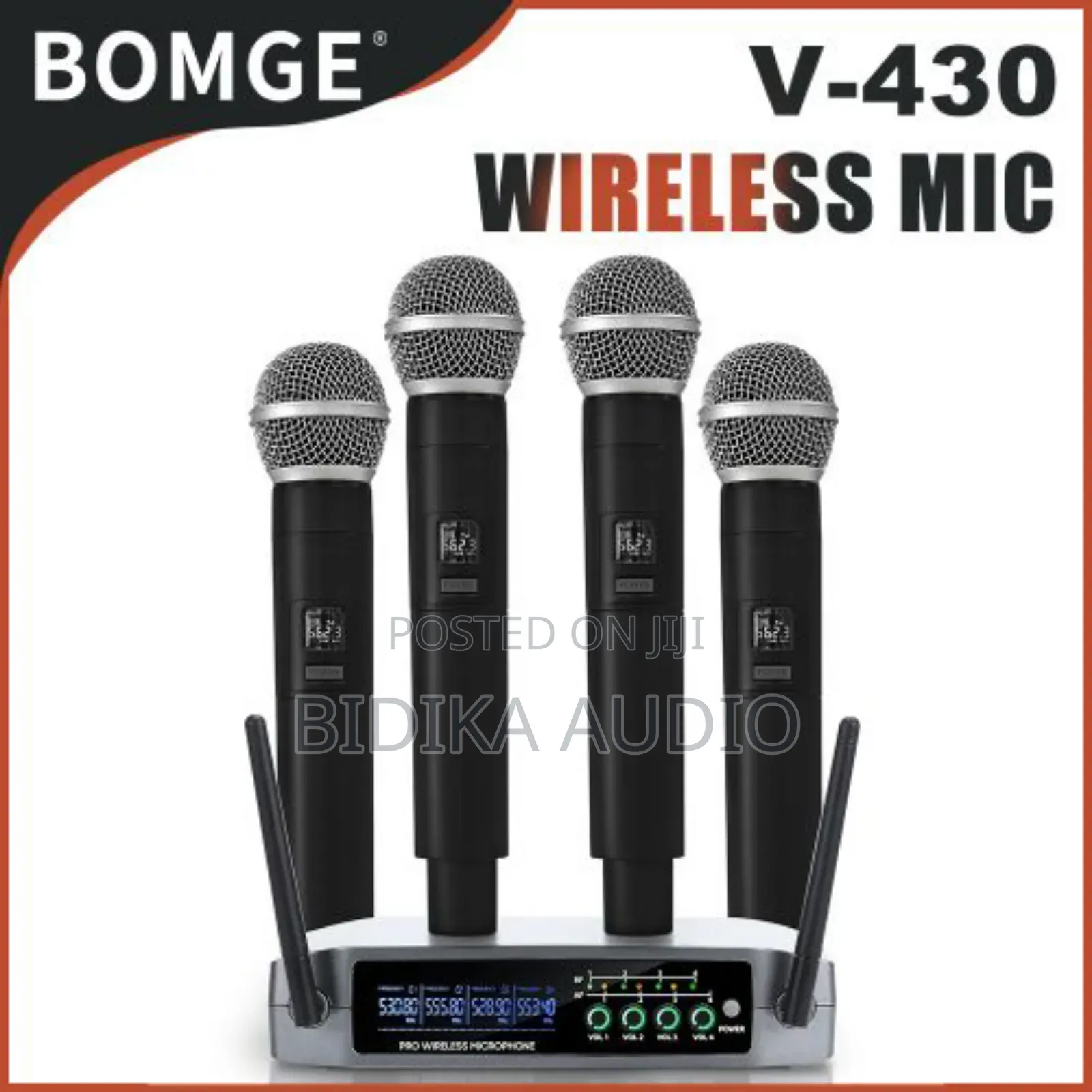 Bomge Boomge 4 Channel Professional Wireless