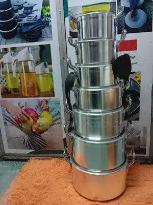 Tornado Tc 14-PCS Stainless Steel Cooking Pot Set