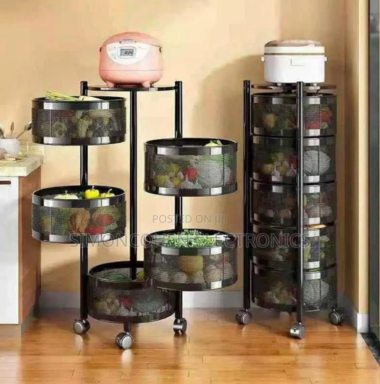 5 Tier Round Fruit Rack