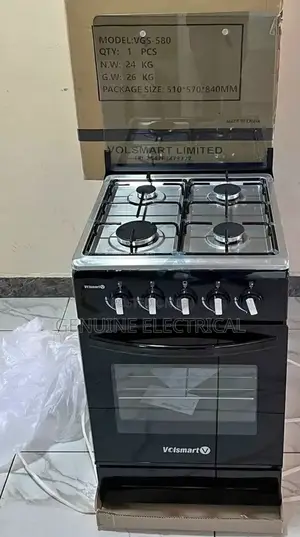 Volsmart Full Gas Standing Cooker With Oven Volsmart.