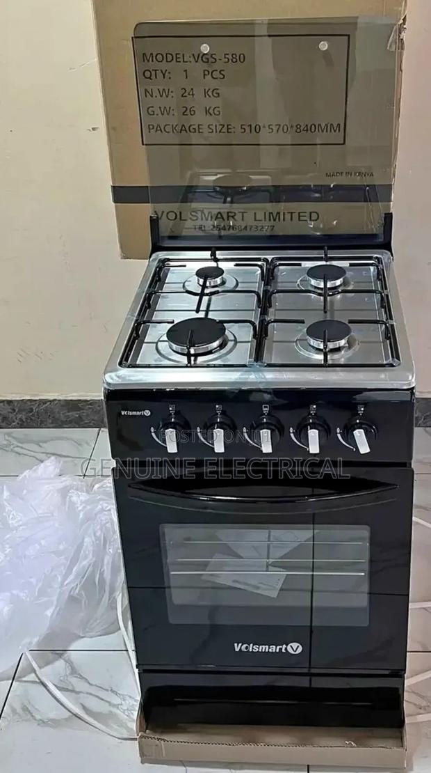 Volsmart Full Gas Standing Cooker With Oven Volsmart.