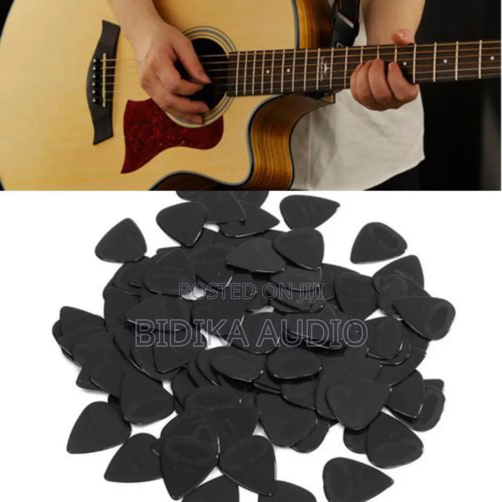 Plectrums Solid Black