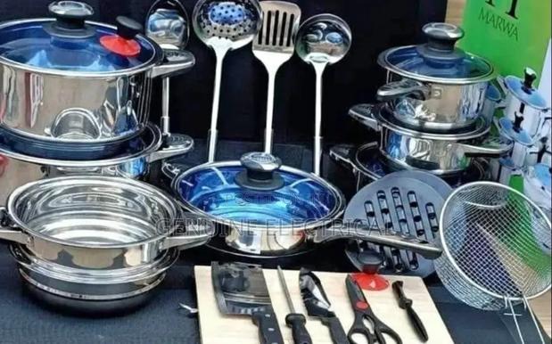 Marwa 30pcs Heavy Gauge Cookware