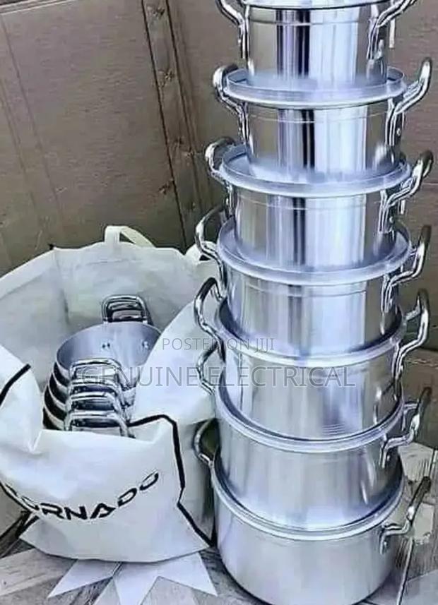 Cookware Set/Tornado Stainless Steel Cookware Set 14 PCS