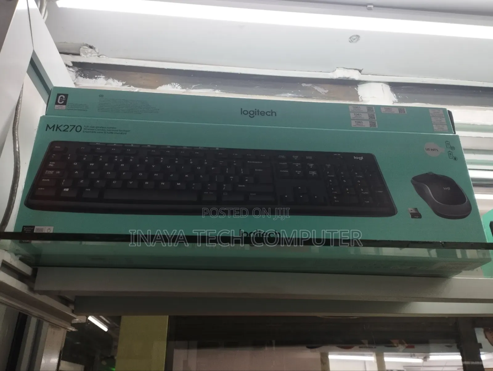 Logitech Mk270 Wireless Keyboard and Mouse Combo