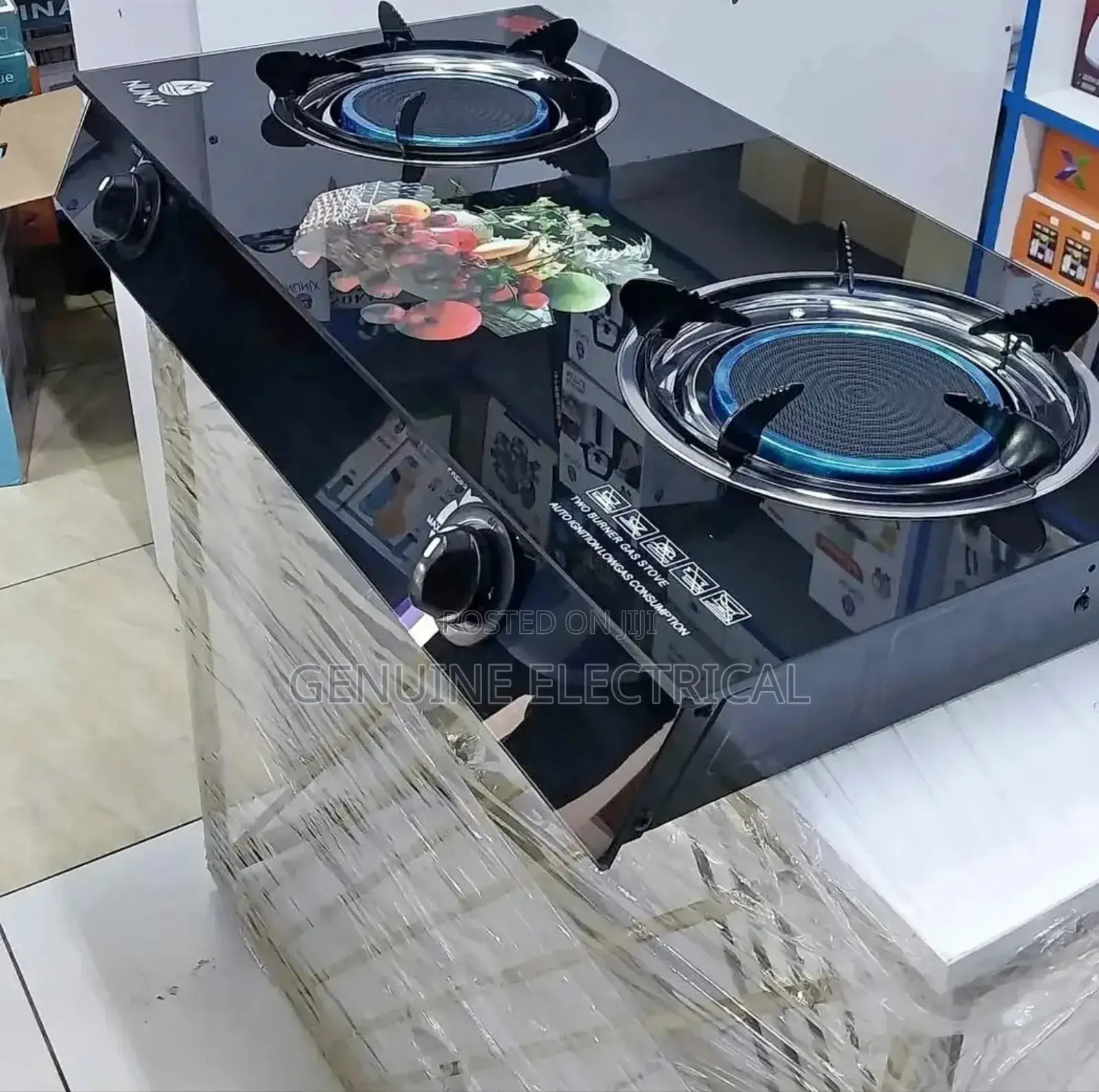 Nunix 2burner New Design Infrared Gas Burner