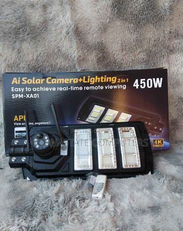 CCTV Camera With Solar Street Light With High Quality Record - main view