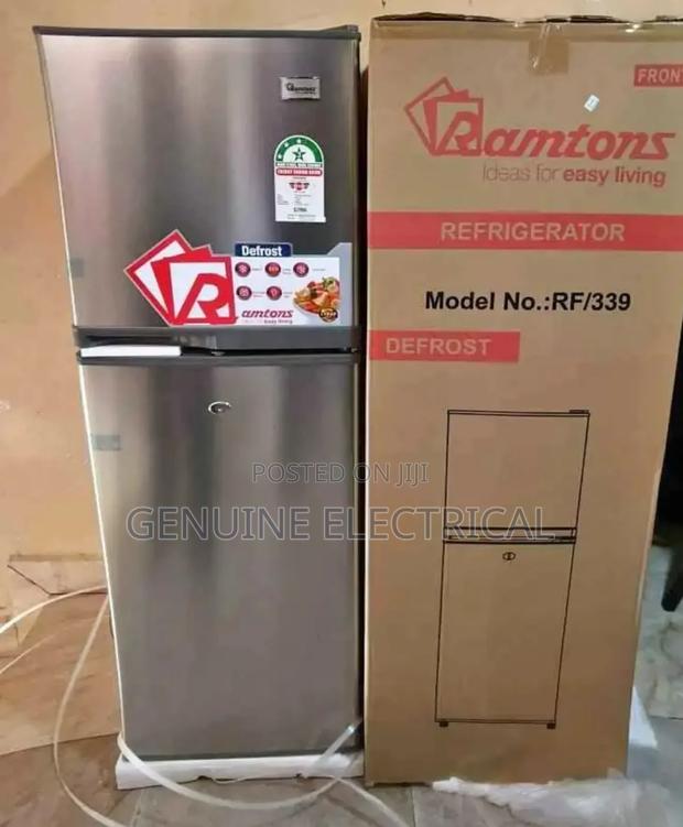 *Ramtons 138 Liters (Rf/339) 2 Door Direct Cool Fridge ,*