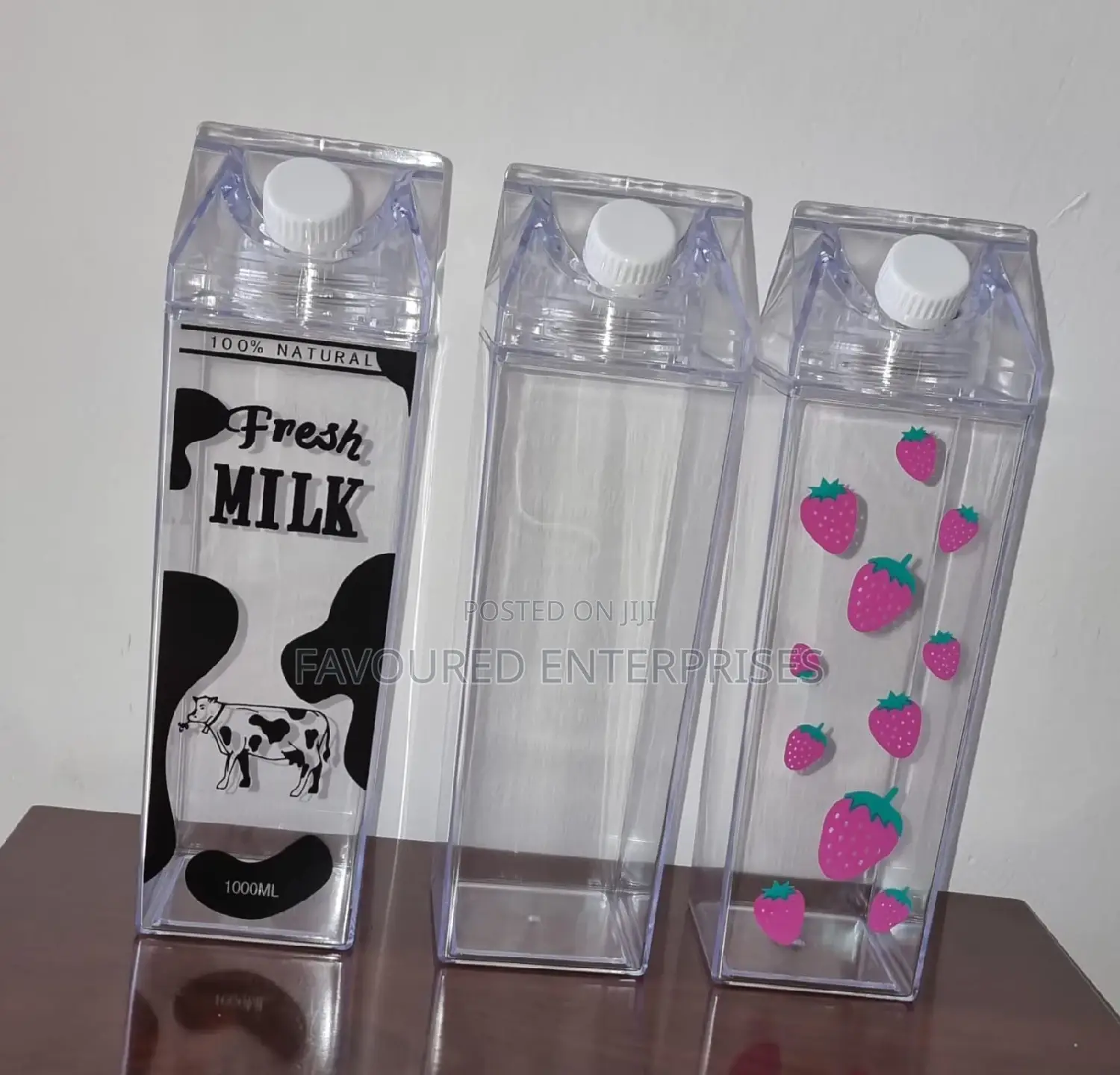 Acrylic Fridge Bottle 1litre