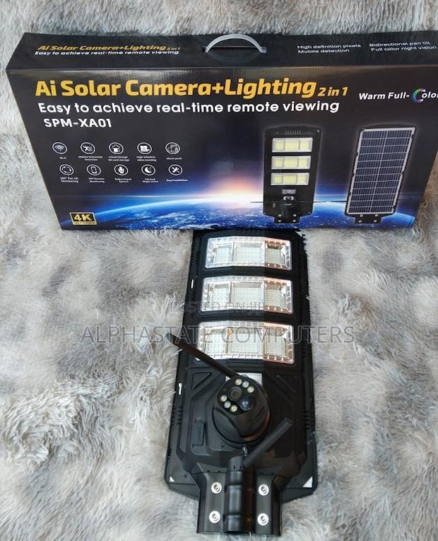 Solar-Street Light 4g Sim Card 450w New All in One CCTV