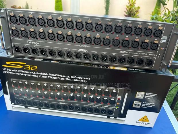 Behringer S32 32-Input / 16-Output Digital Stage Box - main view