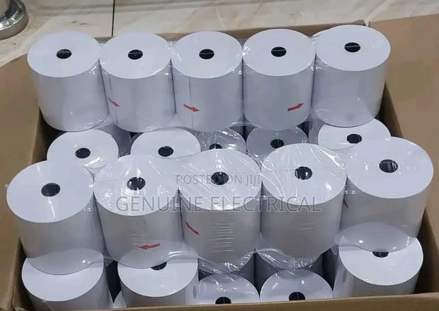 Pos 80x80mm Thermal Roll Paper 50 Roll Per Box