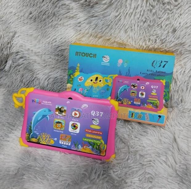 Kids Tablet Atouch,Pinktablet 4gb +128 Wifi Network Tablet