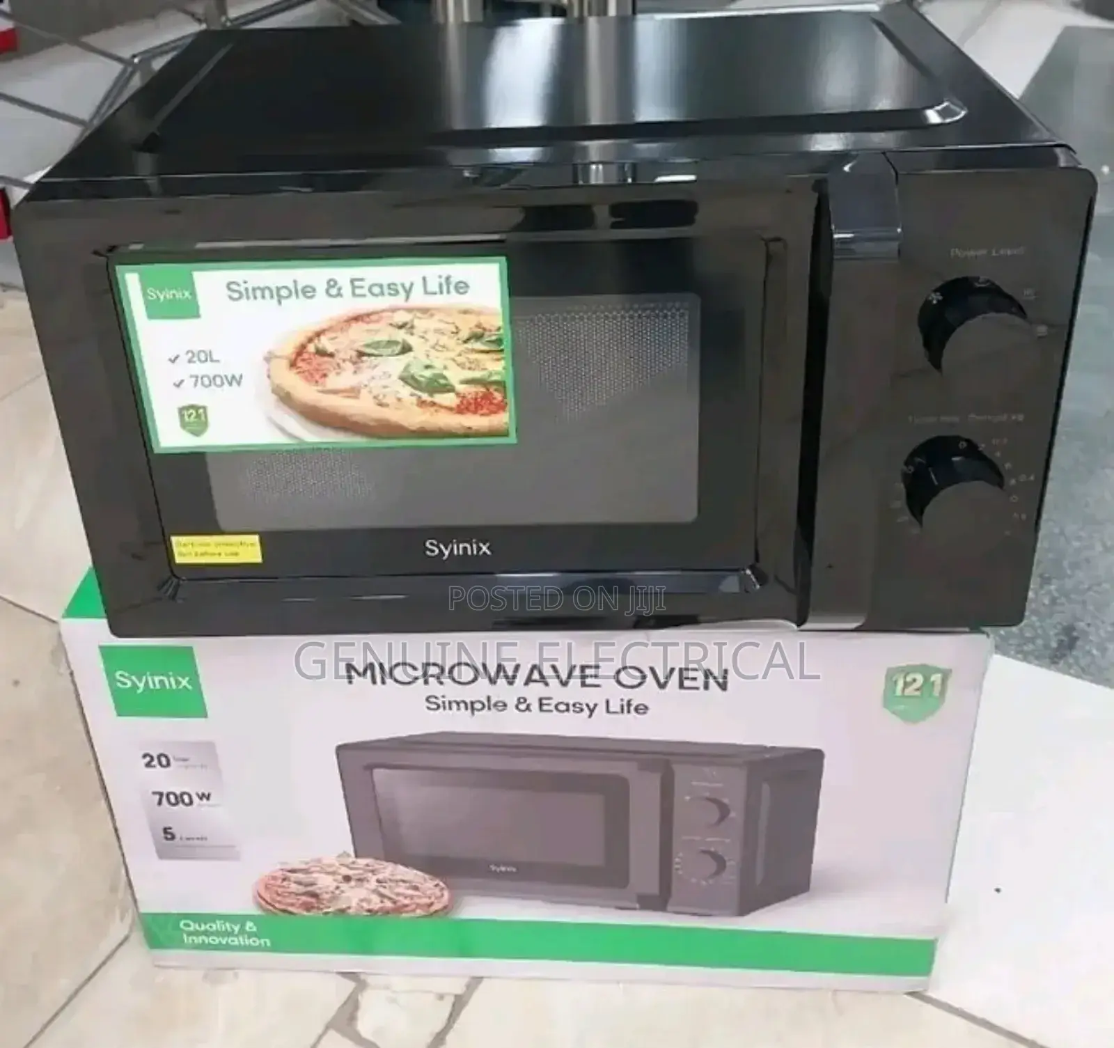 Synix Manual Microwave 20ltrs - (Mw720-05m)