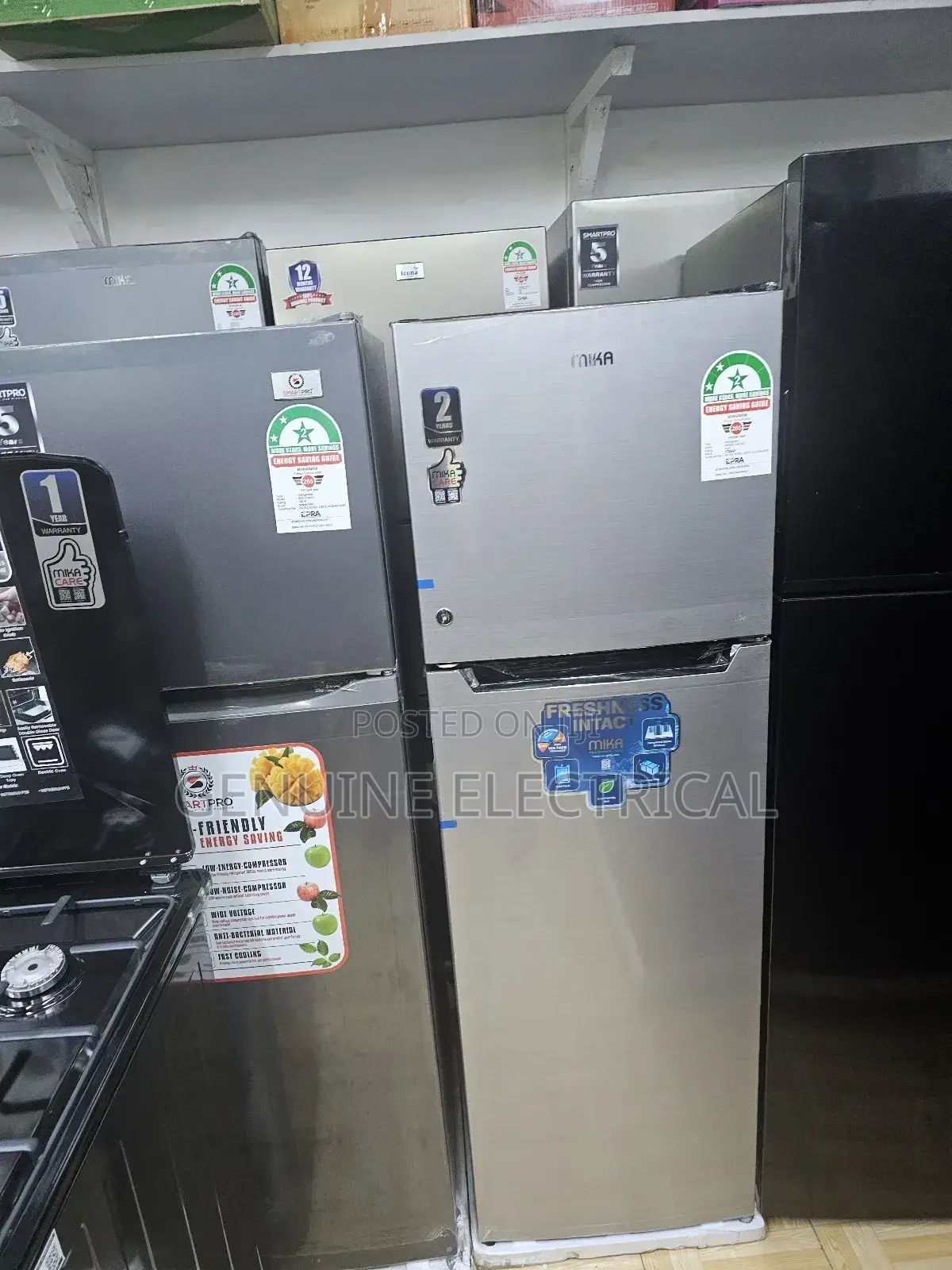 202litres Mika Fridge Non Frost