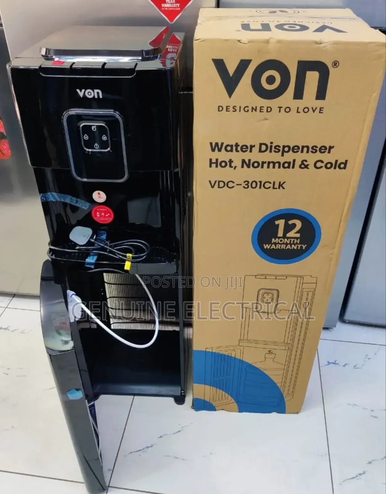 Von Bottom Load Water Dispenser