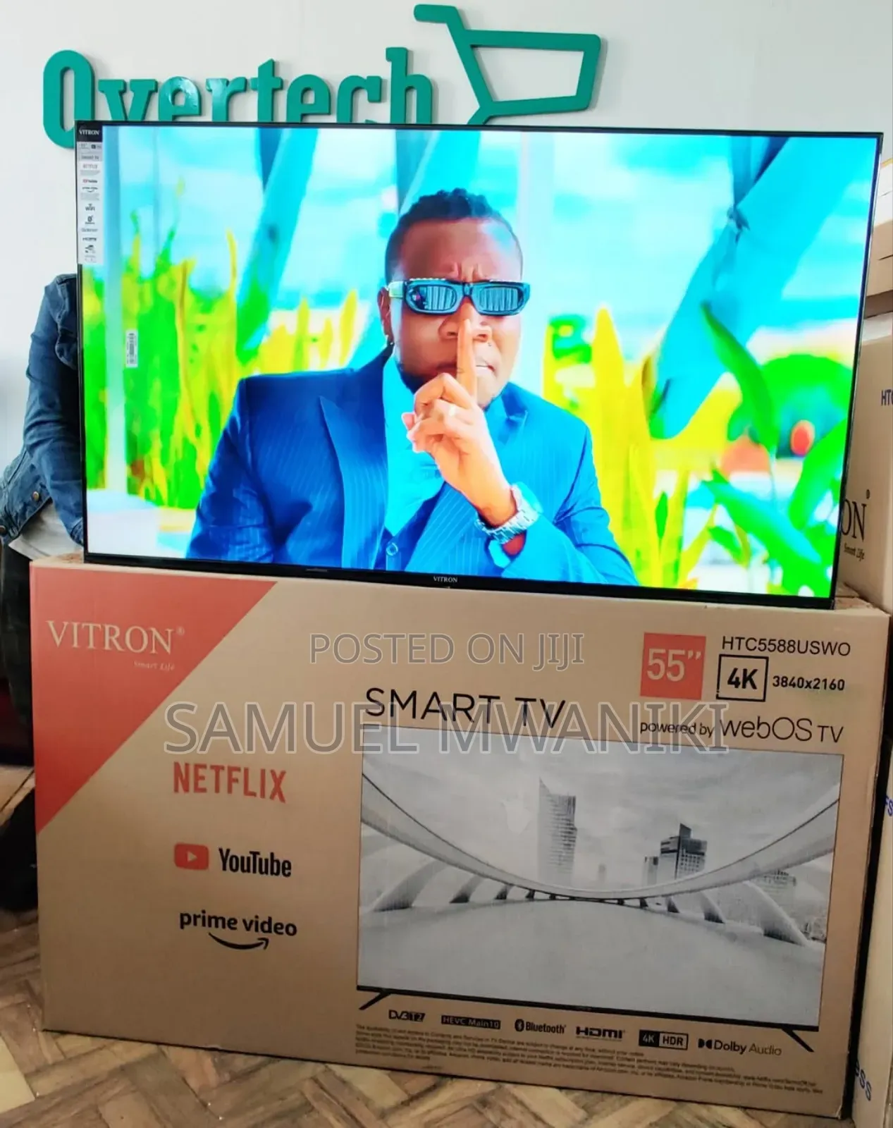 Vitron 55" Uhd Web-Os Smart Tv With Magic Remote Control
