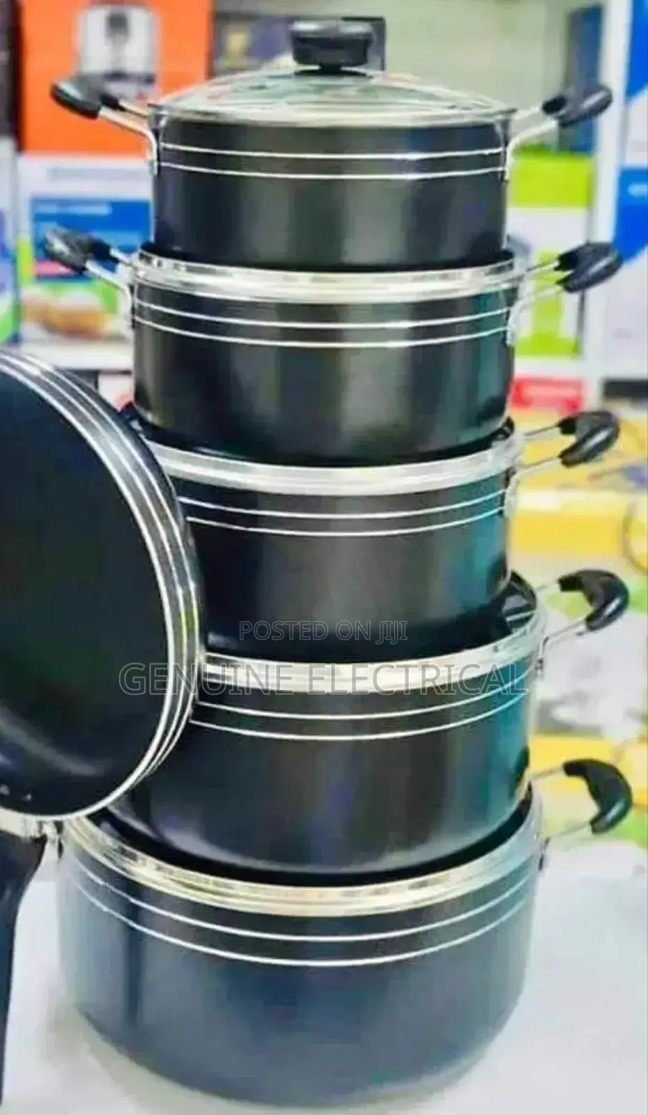 14 Pieces Nonstick Tc Cookware Set.