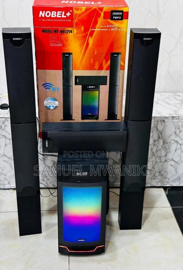 Nobel Nb1214 Subwoofer 5.1ch Bluetooth Tallboy System 25000w - main view