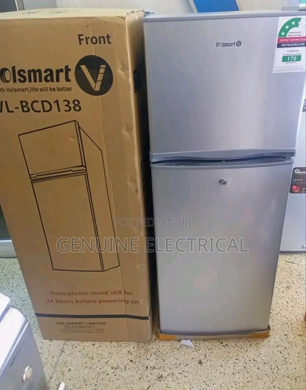 Volsmart 138 Litres Double Door Fridge