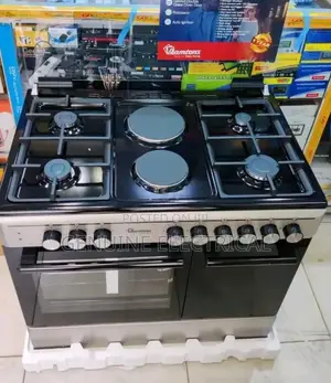 Ramtons 60x90 Standing Cooker 4g+2e With Gas Compartment