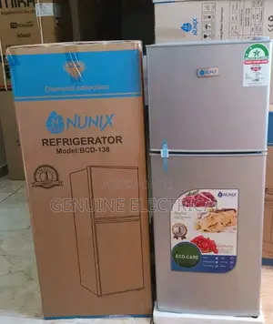 Nunix 138 Litres Double Door BCD-138 Refrigerator