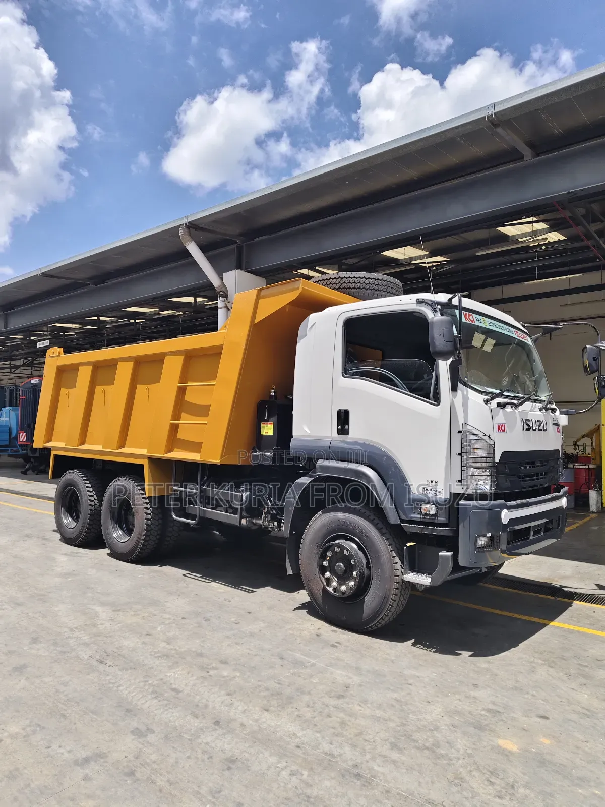 New Isuzu FVZ Tipper 2025