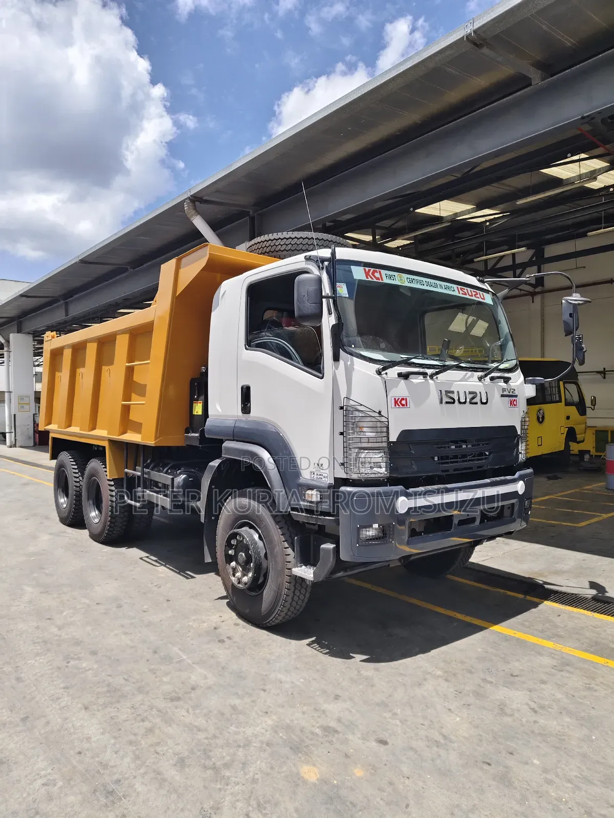 New Isuzu FVZ Tipper 2025