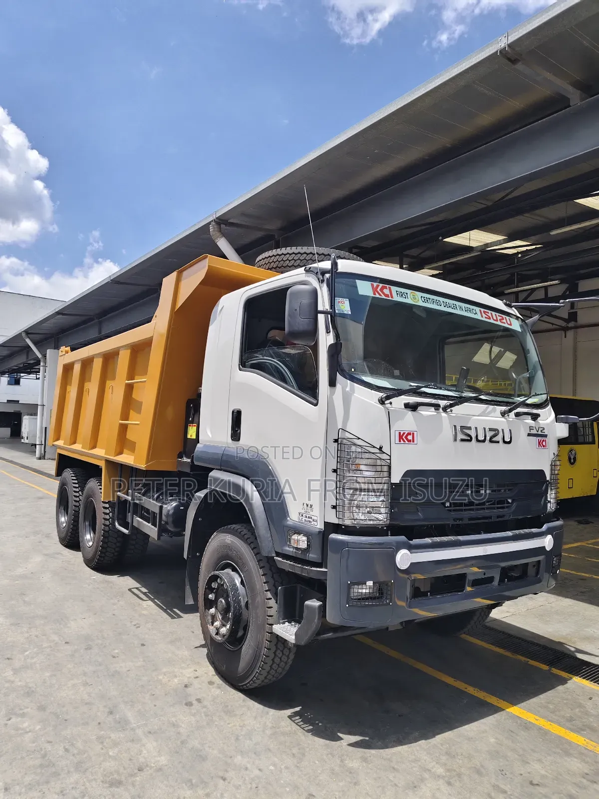 New Isuzu FVZ Tipper 2025
