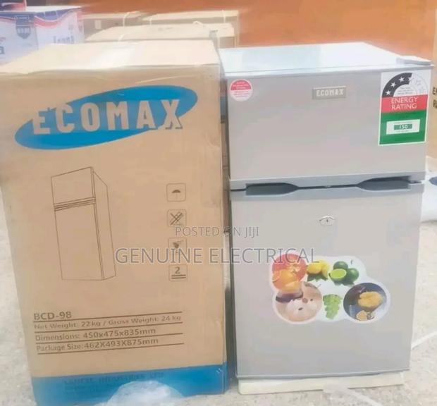 Fridge Ecomax 98l Mini Double Door Fridge