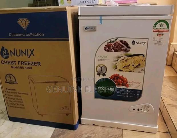 Chest Freezer, Nunix 100 Litres Deep Freezer - main view