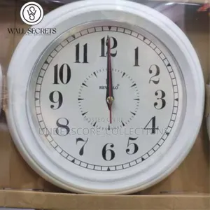 White Table Clock
