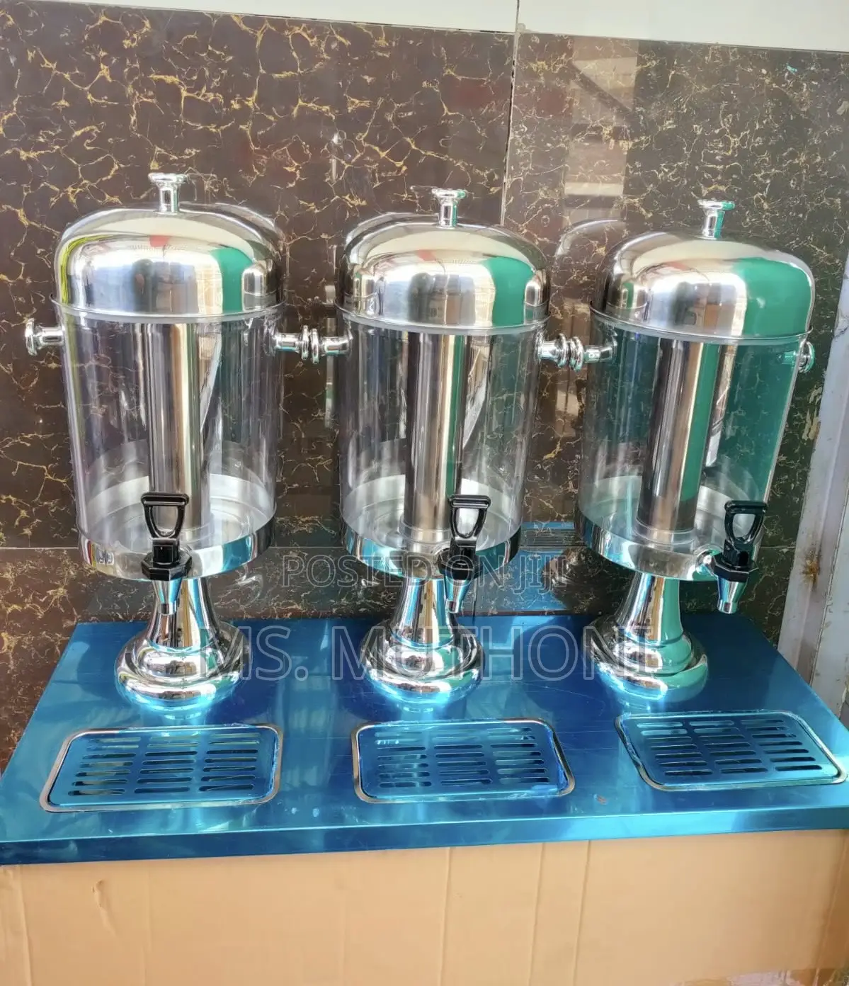 24 L , 3 Chambers Catering Beverage Dispensers