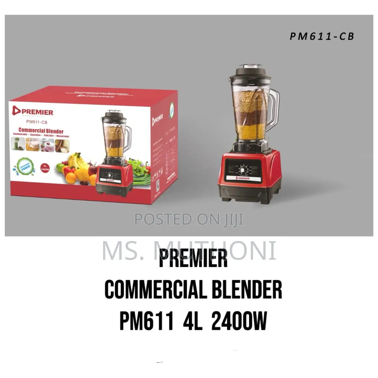 4l Premier Commercial Blender