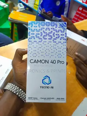 New Tecno Camon 40 Pro 256 GB Black