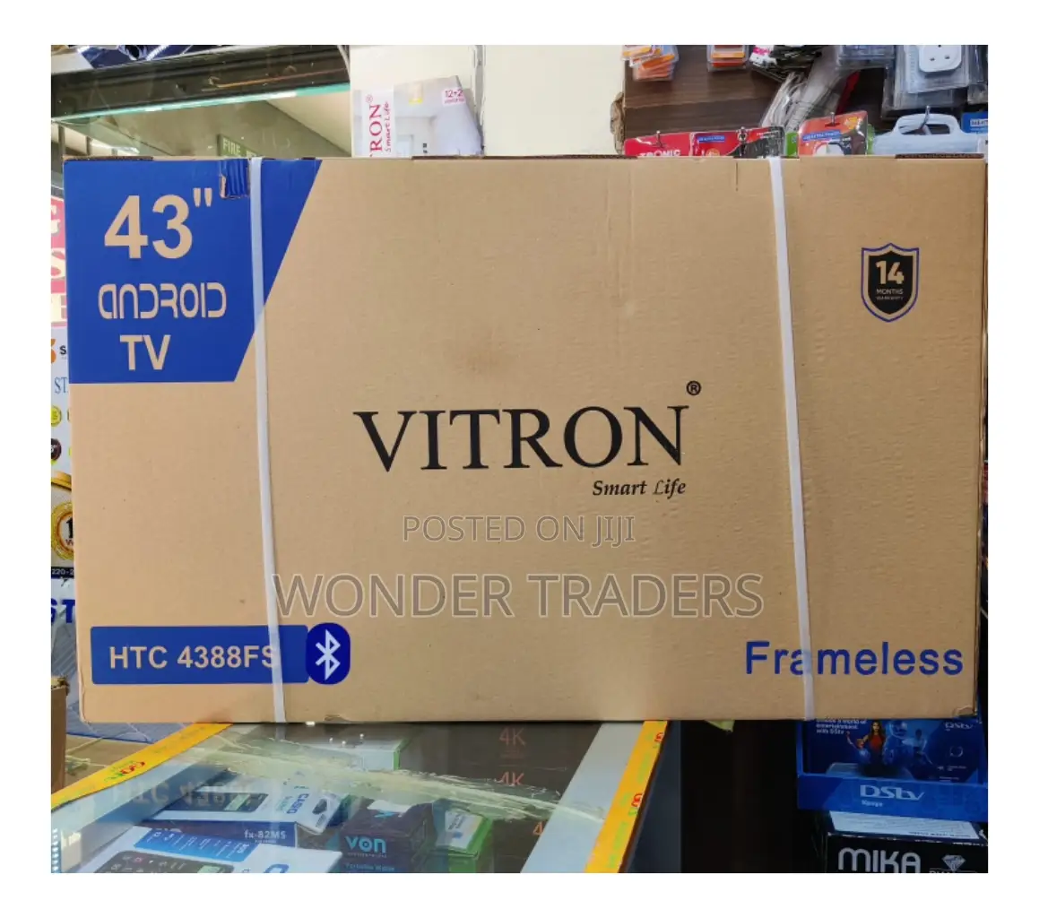 Tv Vitron 43 Inches Smart Tv Bluetooth Connect